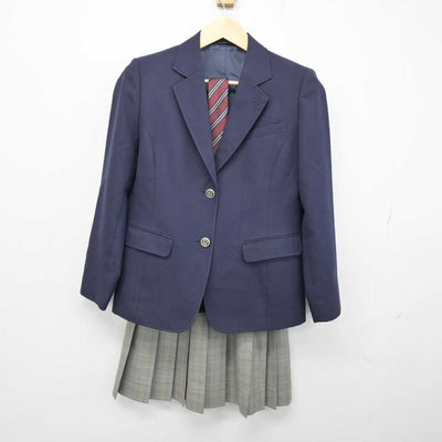 【中古】長野県 坂城高等学校 女子制服 3点 (ブレザー・スカート) sf052410