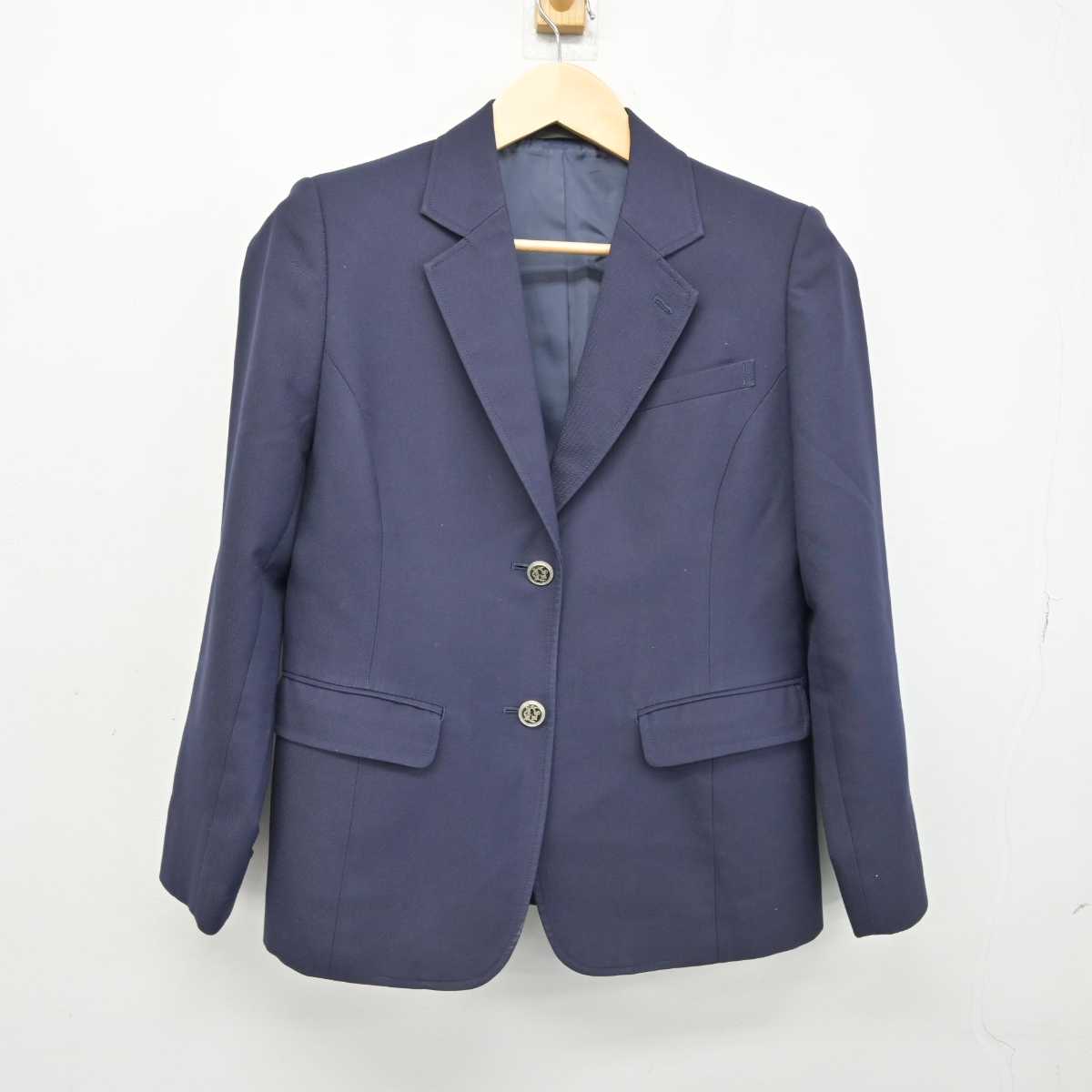 【中古】長野県 坂城高等学校 女子制服 3点 (ブレザー・スカート) sf052410