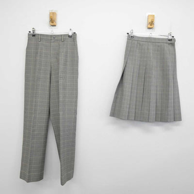 【中古】長野県 坂城高等学校 女子制服 2点 (スカート・ズボン) sf052411