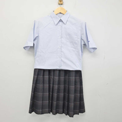 【中古】埼玉県 宮代高等学校 女子制服 2点 (シャツ・スカート) sf052414