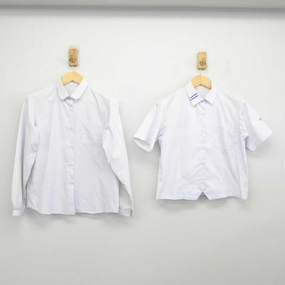 【中古】愛知県 瀬戸高等学校 女子制服 2点 (シャツ・シャツ) sf052437