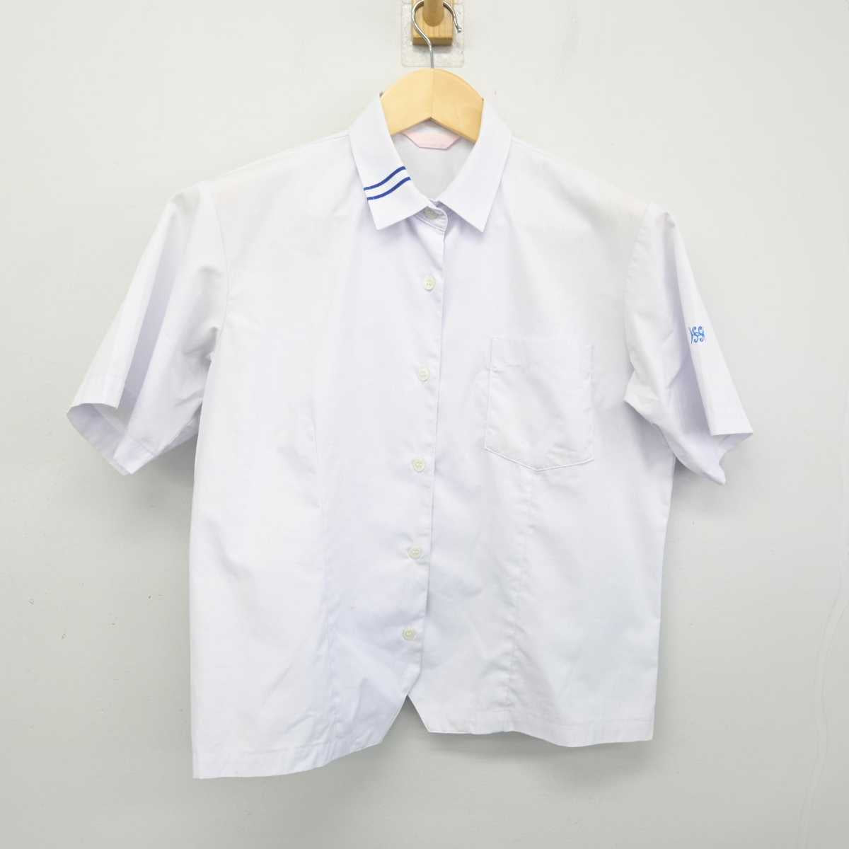 【中古】愛知県 瀬戸高等学校 女子制服 2点 (シャツ・スカート) sf052440