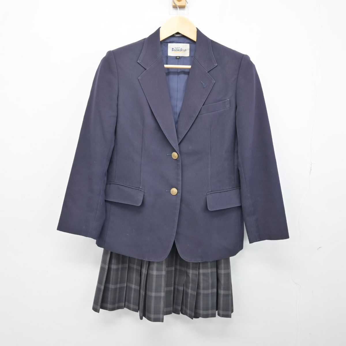 【中古】東京都 清泉中学校 女子制服 3点 (ブレザー・スカート) sf052442