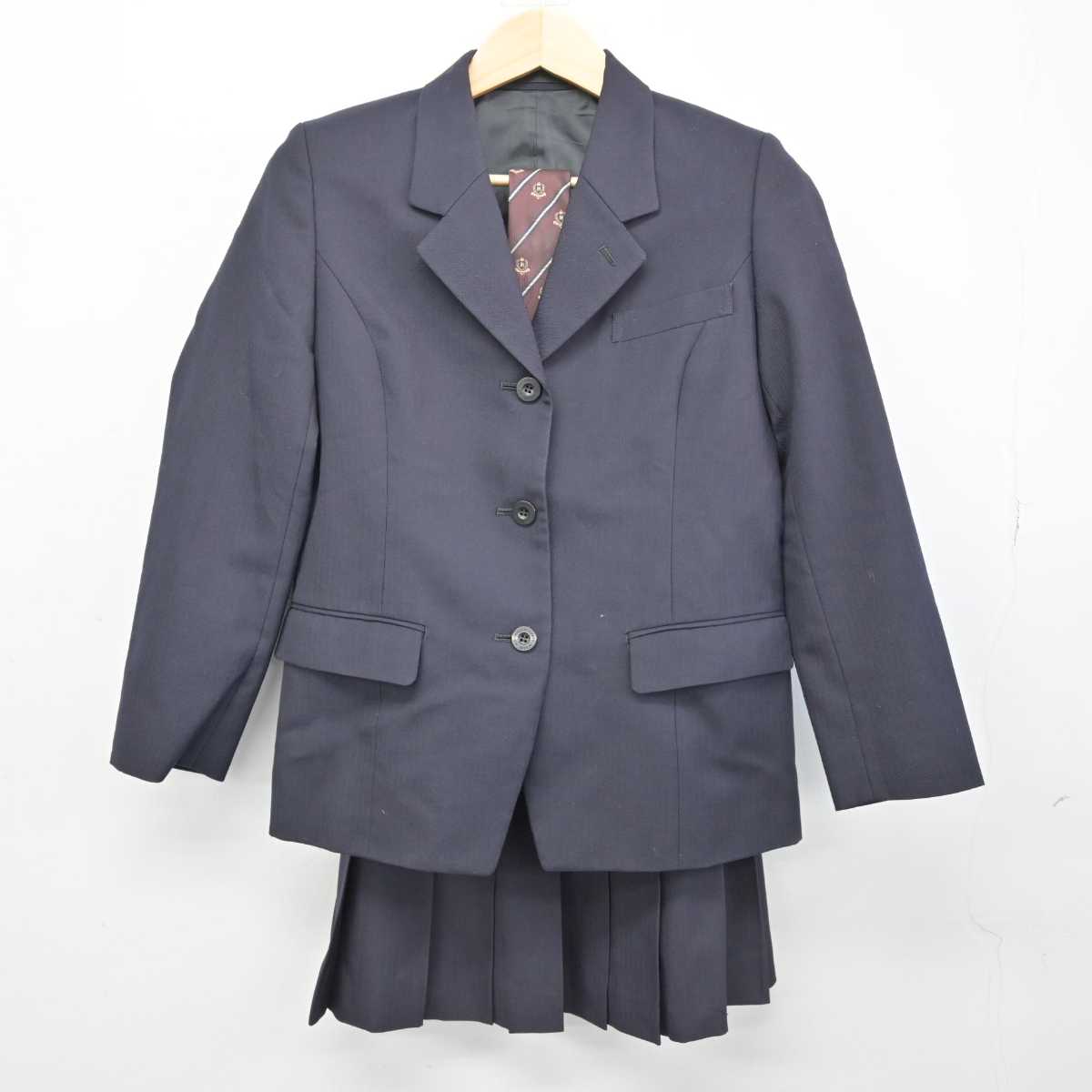 【中古】東京都 東大和南高等学校 女子制服 4点 (ブレザー・スカート) sf052453