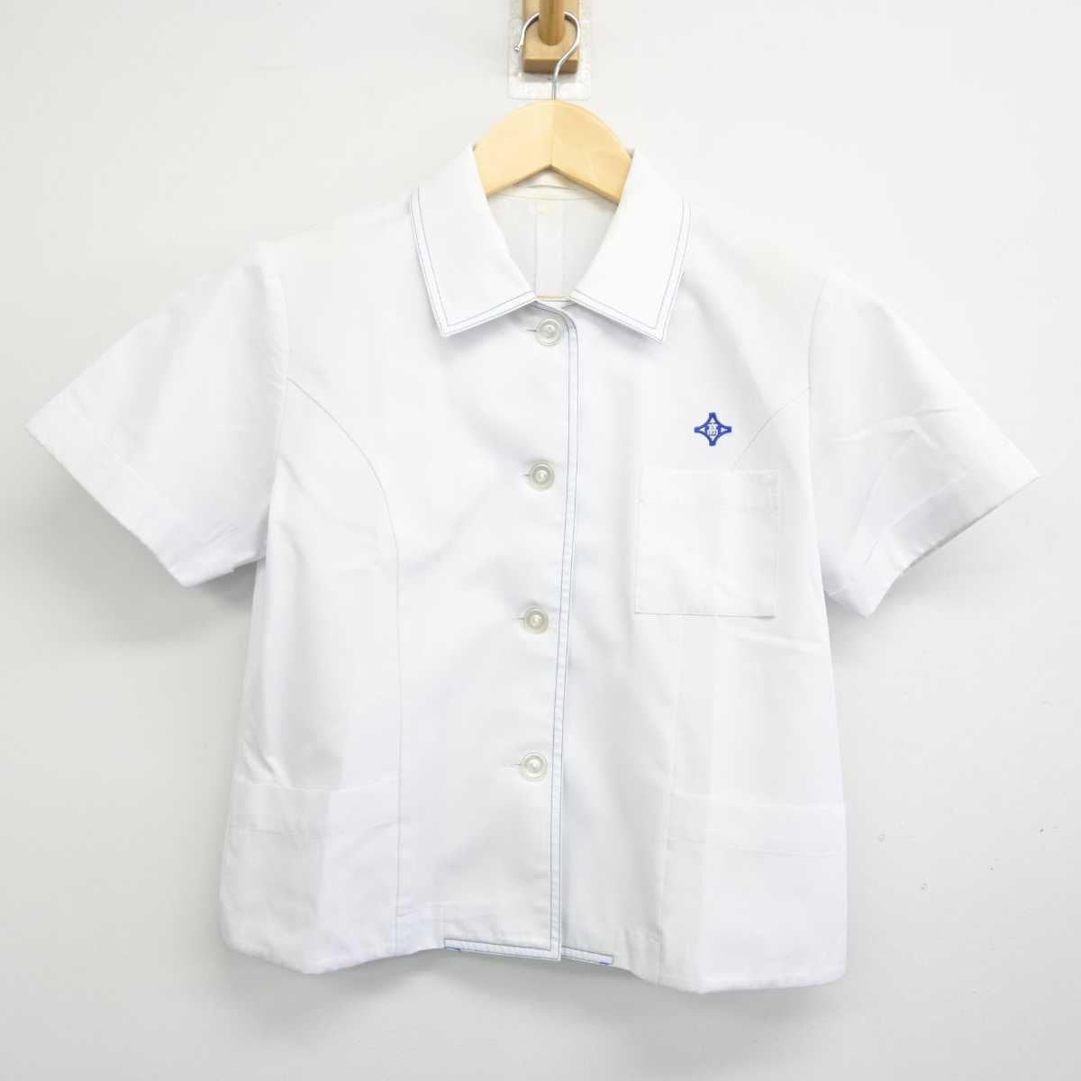 【中古】長崎県 長崎北陽台高等学校 女子制服 2点 (シャツ・スカート) sf052466