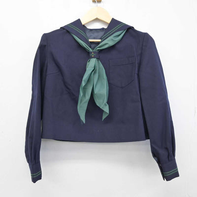 【中古】東京都 二松學舍大学附属高等学校 女子制服 3点 (セーラー服・ジャンパースカート) sf052492