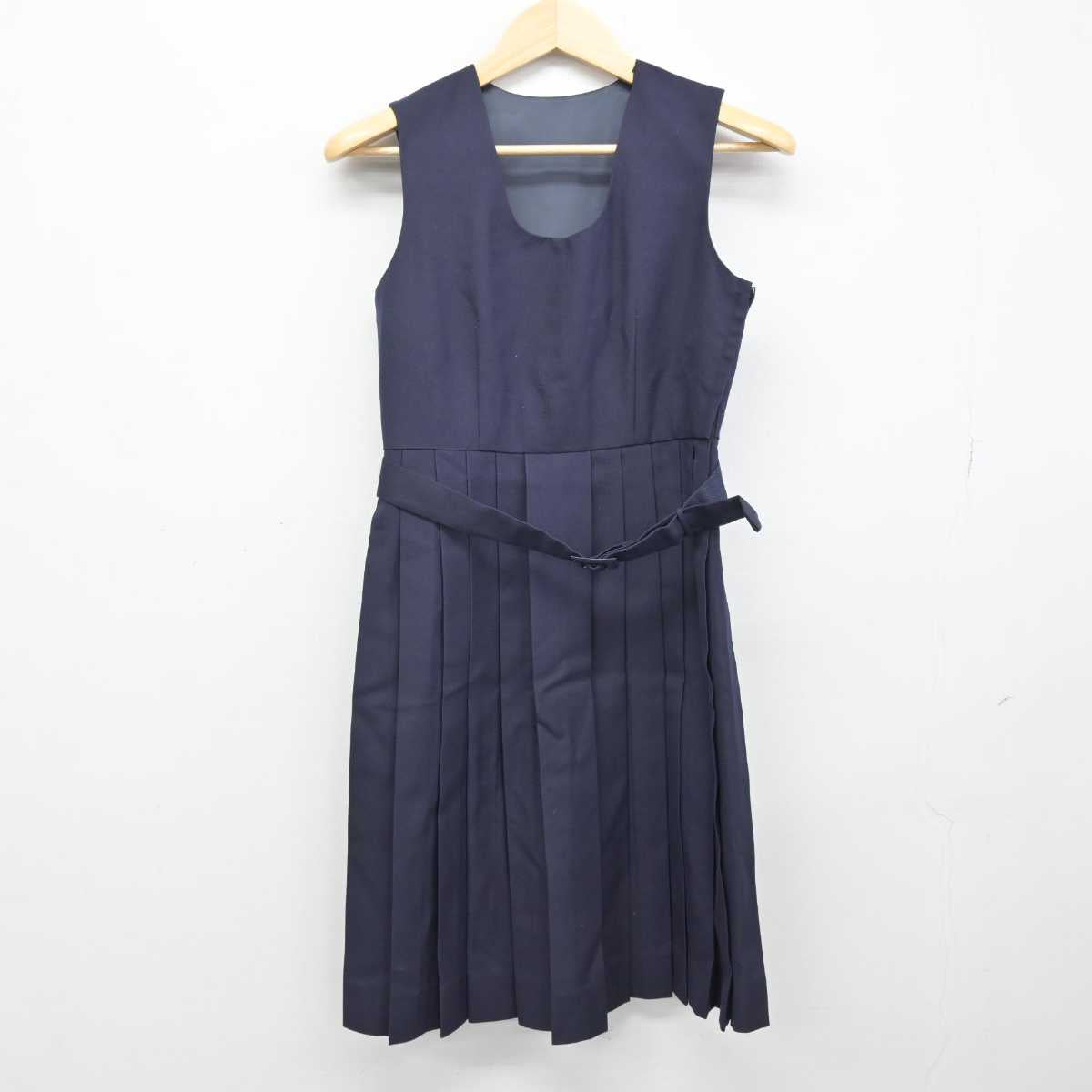 【中古】東京都 二松學舍大学附属高等学校 女子制服 3点 (セーラー服・ジャンパースカート) sf052492