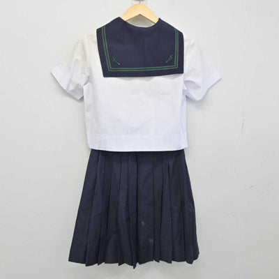 【中古】東京都 二松學舍大学附属高等学校 女子制服 2点 (セーラー服・スカート) sf052494