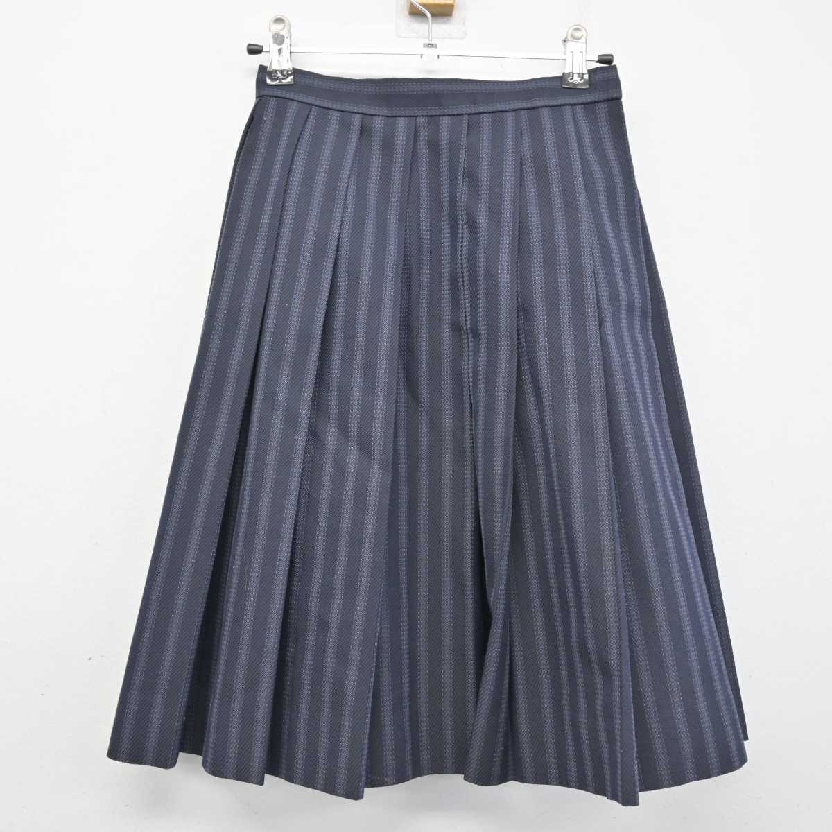 【中古】長崎県 鎮西学院高等学校 女子制服 3点 (ブレザー・スカート) sf052499