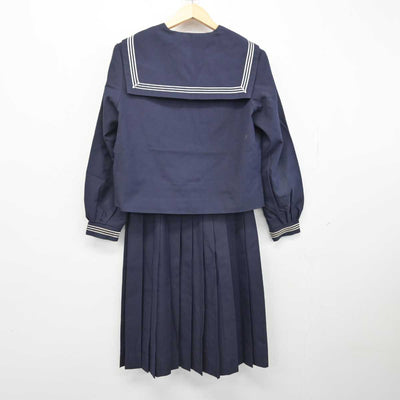 【中古】秋田県 外旭川中学校 女子制服 2点 (セーラー服・スカート) sf052503