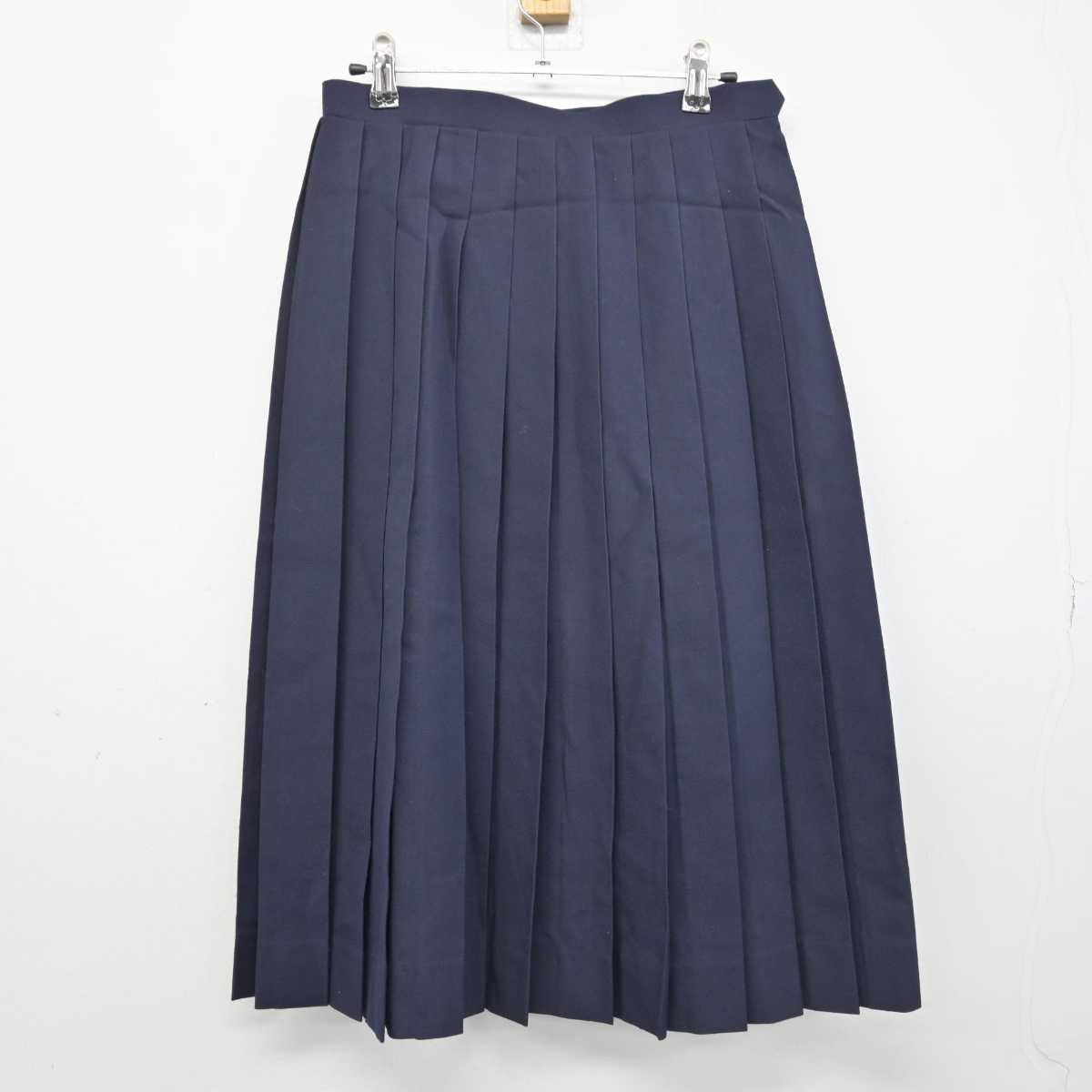 【中古】秋田県 外旭川中学校 女子制服 2点 (セーラー服・スカート) sf052503