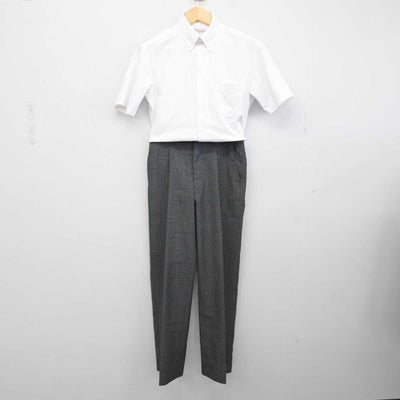 【中古】東京都 豊南高等学校 男子制服 3点 (シャツ・シャツ・ズボン) sf052510