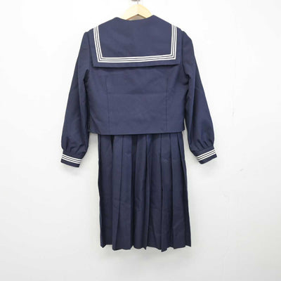 【中古】東京都 西台中学校 女子制服 3点 (セーラー服・ジャンパースカート) sf052512