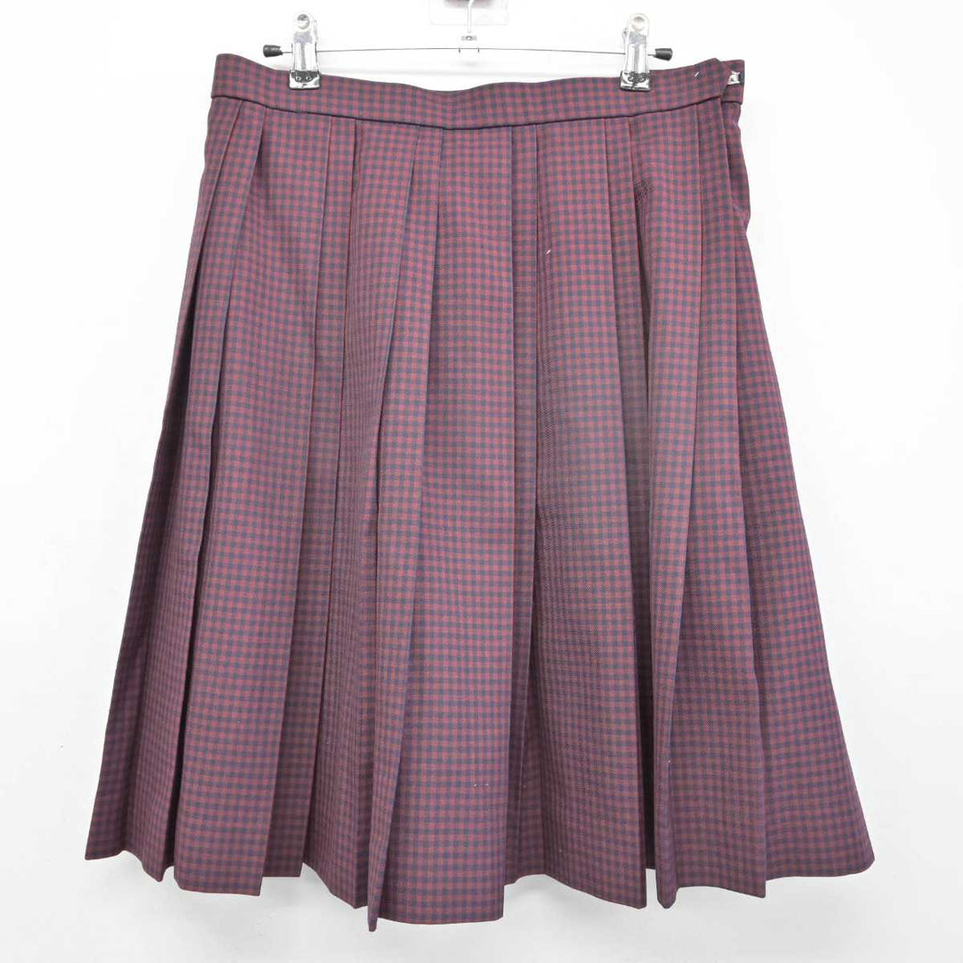 【中古】岡山県 瀬戸南高等学校 女子制服 5点 (ブレザー・シャツ・ニット・スカート) sf052521 | 中古制服通販パレイド