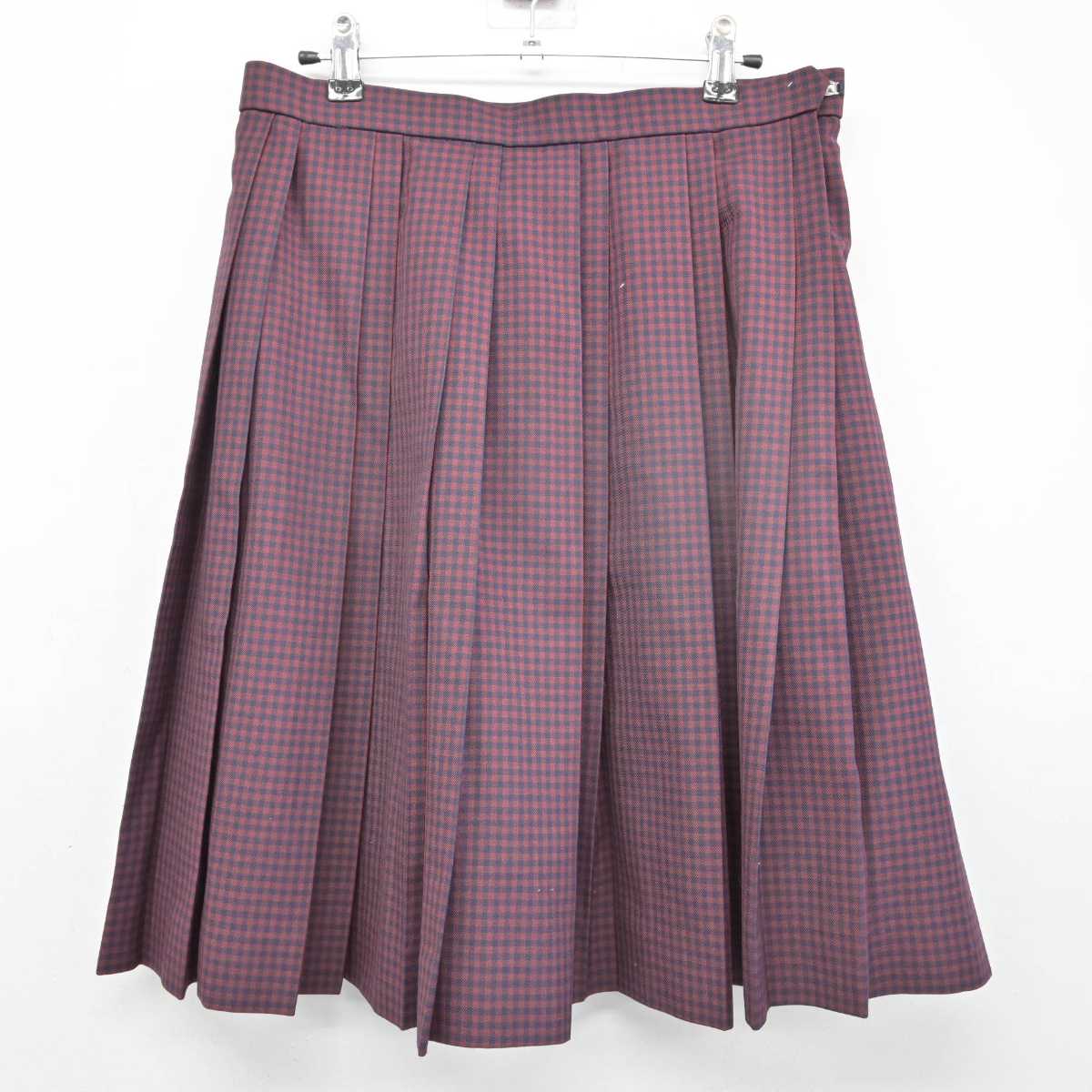 【中古】岡山県 瀬戸南高等学校 女子制服 5点 (ブレザー・シャツ・ニット・スカート) sf052521