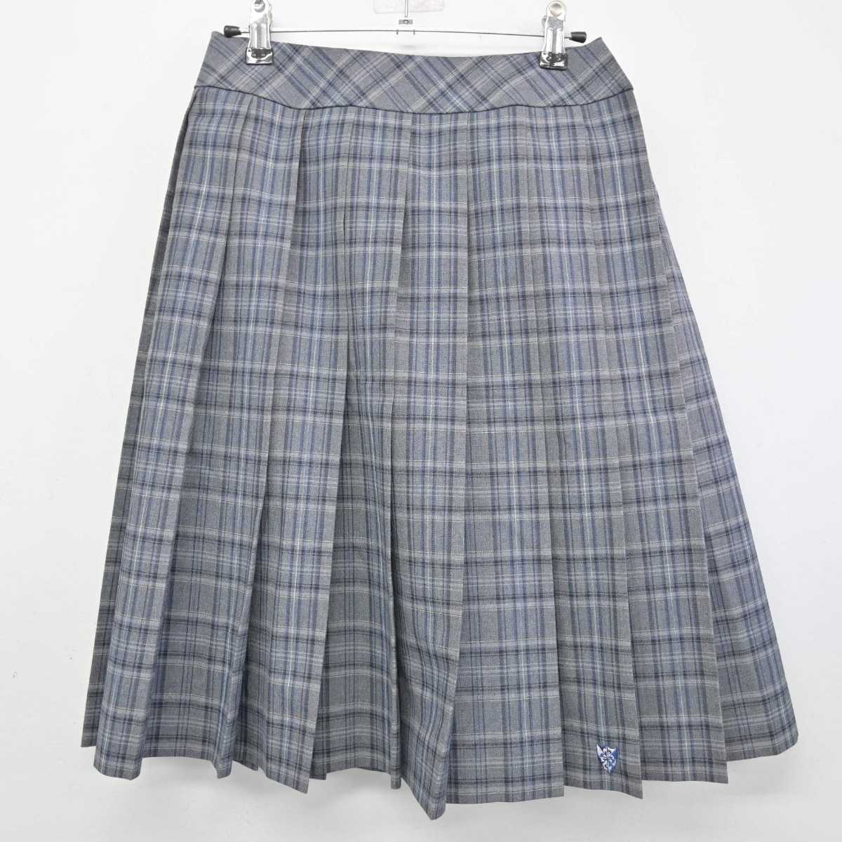 【中古】愛媛県 聖カタリナ学園高等学校 女子制服 4点 (セーラー服・スカート) sf052526