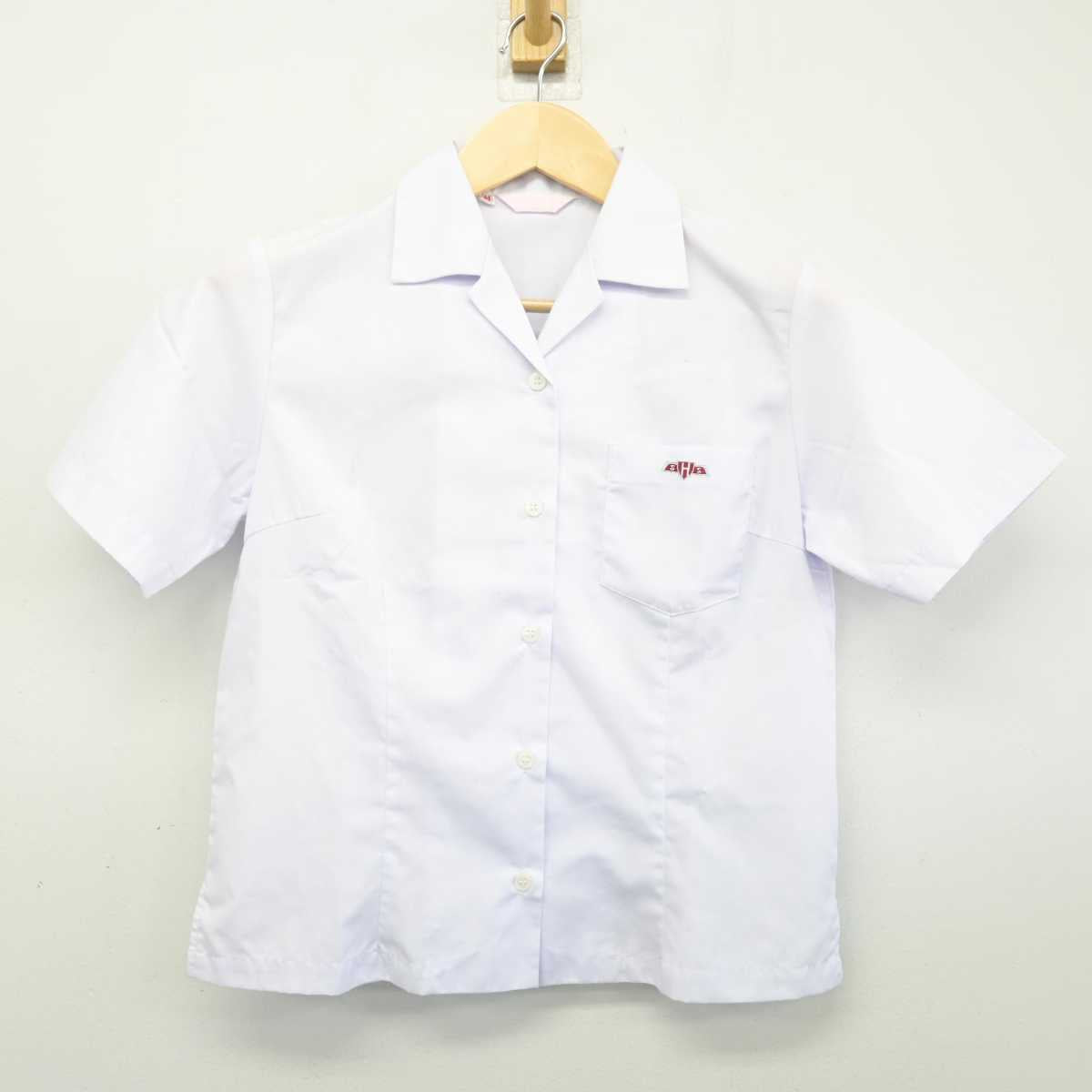 【中古】静岡県 静岡市立高等学校 女子制服 3点 (シャツ・スカート) sf052555