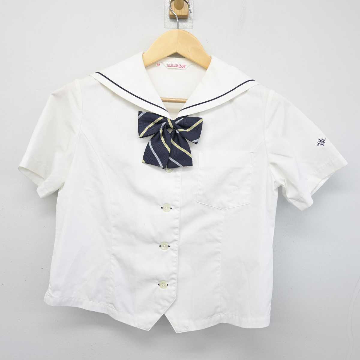 【中古】三重県 四日市高等学校 女子制服 3点 (シャツ・シャツ) sf052560