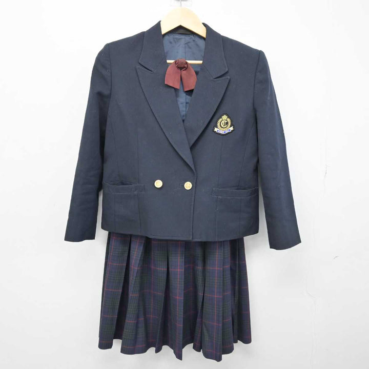 【中古】福岡県 筑紫中央高等学校 女子制服 4点 (ブレザー・ベスト・スカート) sf052564 | 中古制服通販パレイド