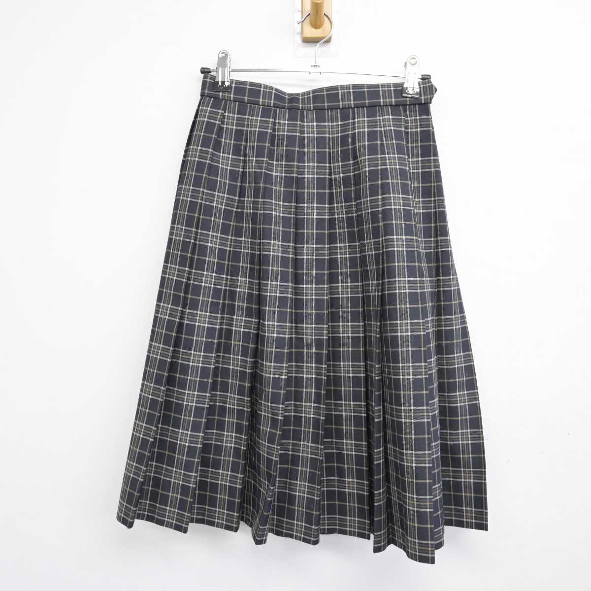 【中古】愛媛県 伊予高等学校 女子制服 4点 (ブレザー・シャツ・スカート) sf052568