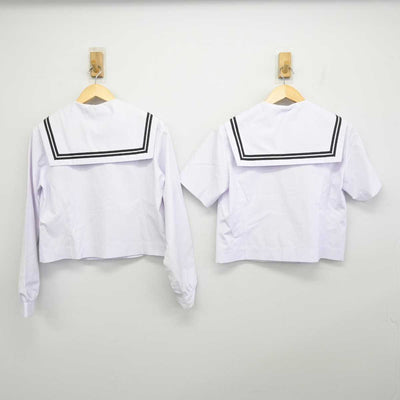 【中古】愛知県 大府北中学校 女子制服 3点 (セーラー服・スカート) sf052574