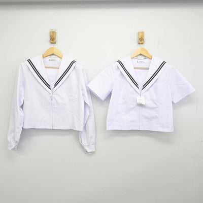 【中古】愛知県 大府北中学校 女子制服 2点 (セーラー服) sf052575