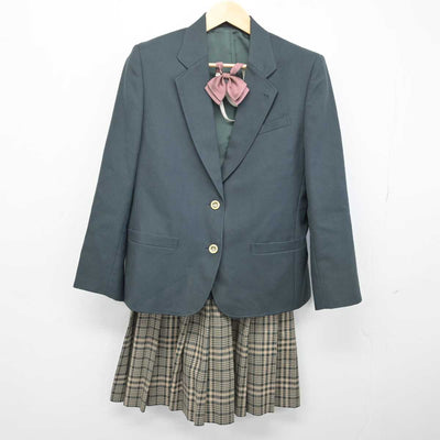 【中古】宮城県 高砂中学校 女子制服 4点 (ブレザー・ベスト・スカート) sf052579