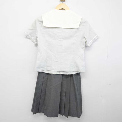 【中古】福岡県 九州国際大学付属高等学校 女子制服 4点 (セーラー服・スカート) sf052582