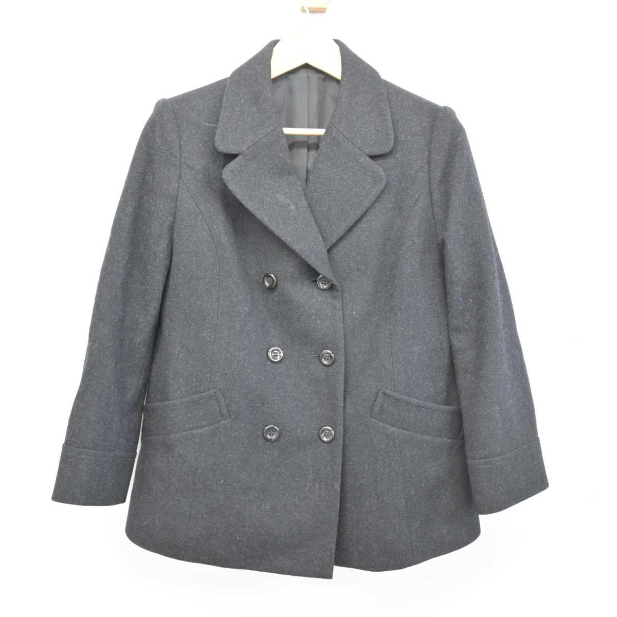 【中古】福岡県 九州国際大学付属高等学校 女子制服 1点 (コート) sf052585