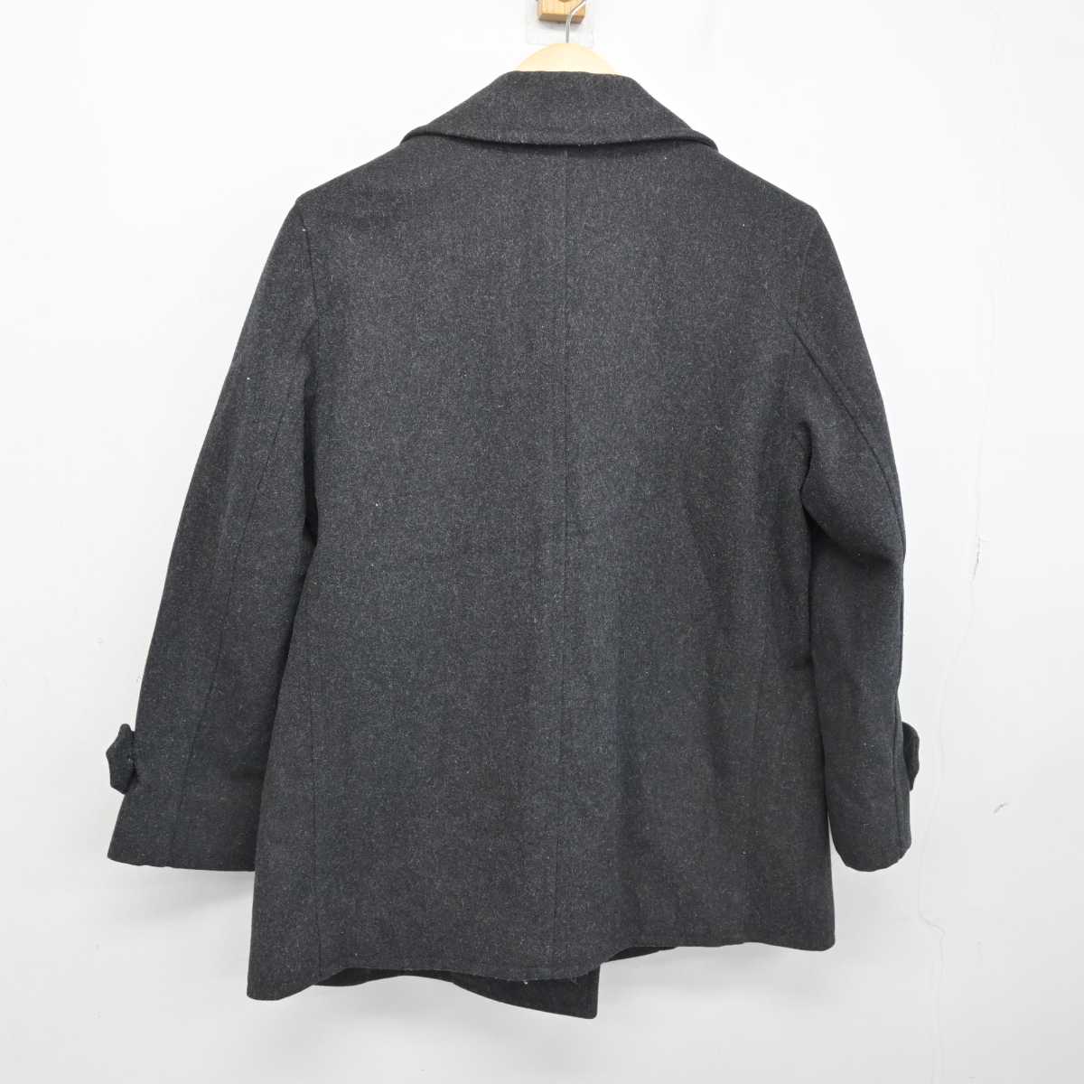 【中古】福岡県 九州国際大学付属高等学校 女子制服 1点 (コート) sf052586