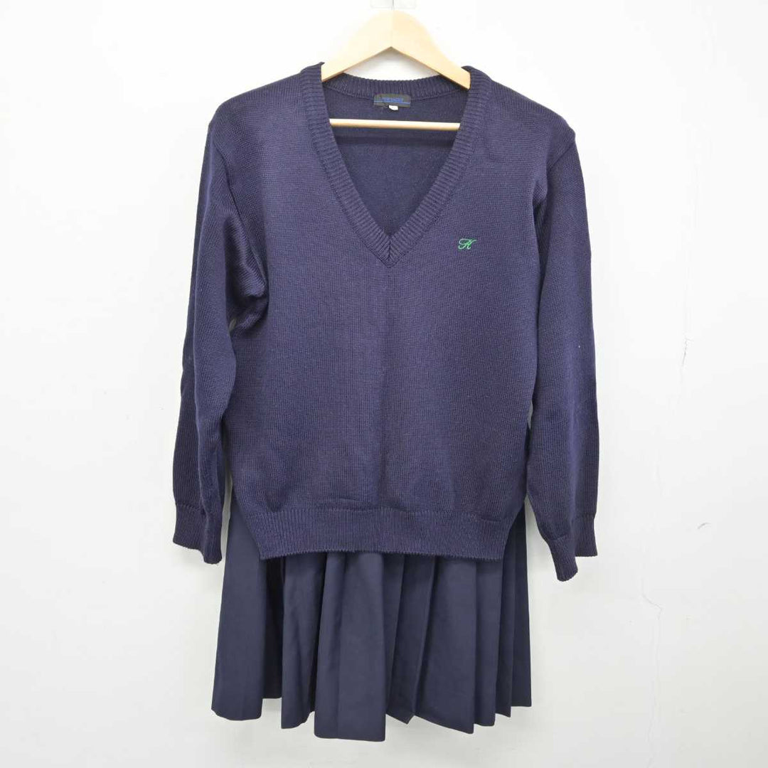 【中古】埼玉県 越ヶ谷高等学校 女子制服 3点 (ブレザー・ニット・スカート) sf052596 | 中古制服通販パレイド