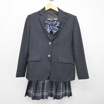 【中古】神奈川県 鵠沼高等学校 女子制服 4点 (ブレザー・スカート) sf052601