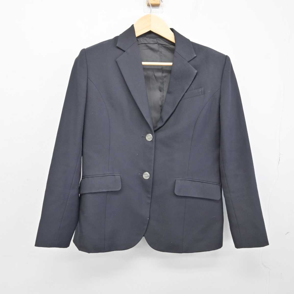 【中古】神奈川県 鵠沼高等学校 女子制服 4点 (ブレザー・スカート) sf052601