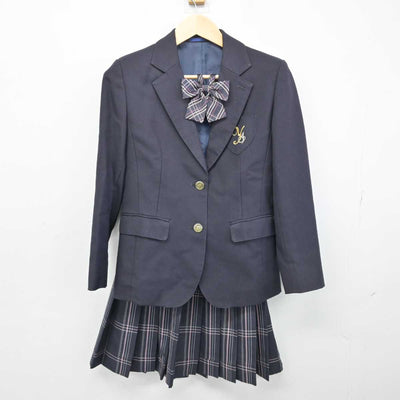 【中古】東京都 八雲学園高等学校 女子制服 3点 (ブレザー・スカート) sf052603