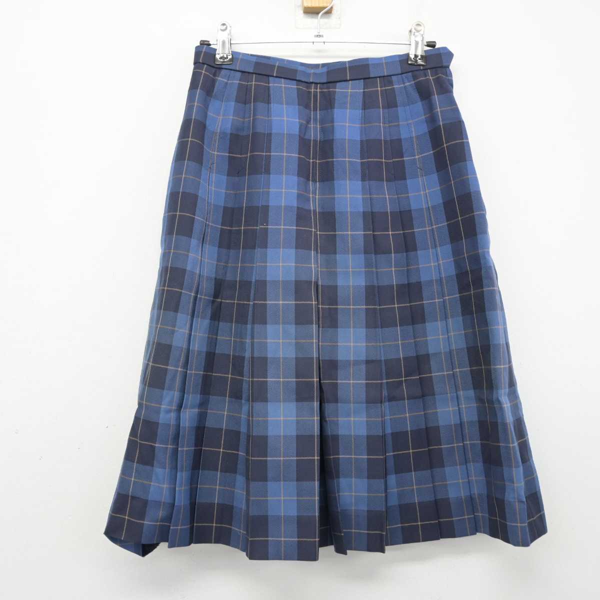 【中古】北海道 稚内高等学校 女子制服 4点 (ブレザー・ベスト・スカート) sf052606