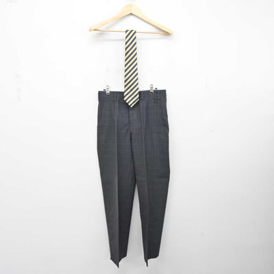 【中古】宮城県 利府高等学校 男子制服 2点 (ズボン) sf052638