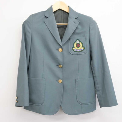 【中古】宮城県 広瀬中学校 女子制服 4点 (ブレザー・シャツ・スカート) sf052639