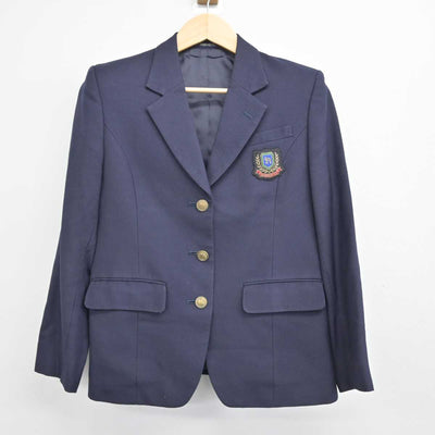 【中古】広島県 廿日市高等学校 女子制服 2点 (ブレザー・スカート) sf052669