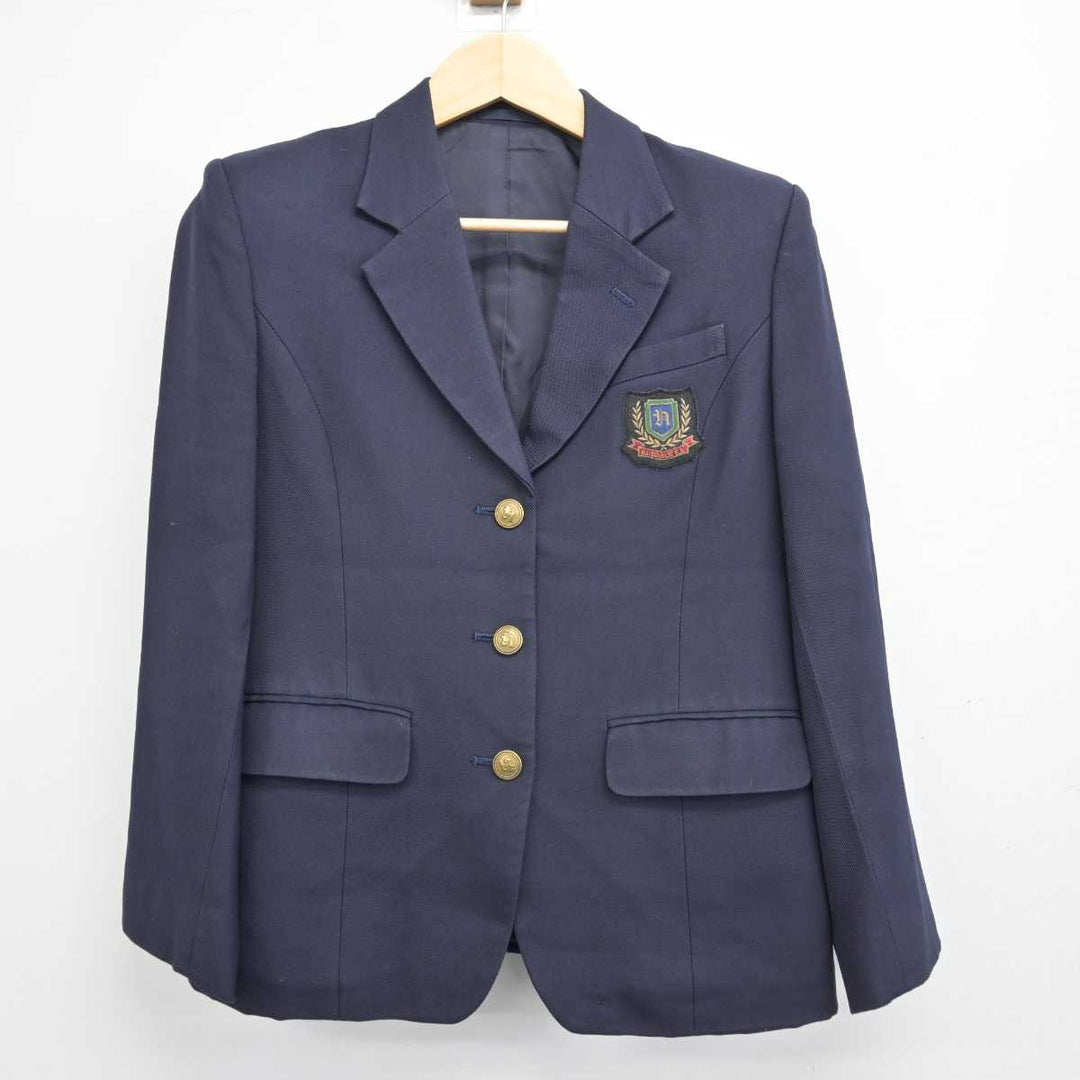 【中古】広島県 廿日市高等学校 女子制服 2点 (ブレザー・スカート) sf052670