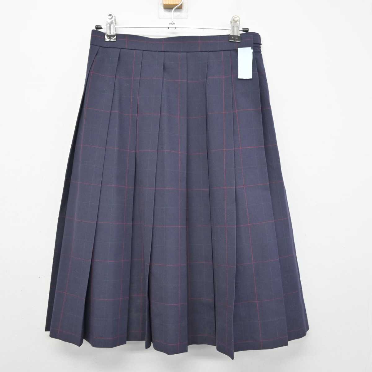 【中古】広島県 廿日市高等学校 女子制服 2点 (ブレザー・スカート) sf052670