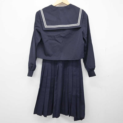 【中古】愛知県 横須賀高等学校 女子制服 3点 (セーラー服・スカート・スカート) sf052677