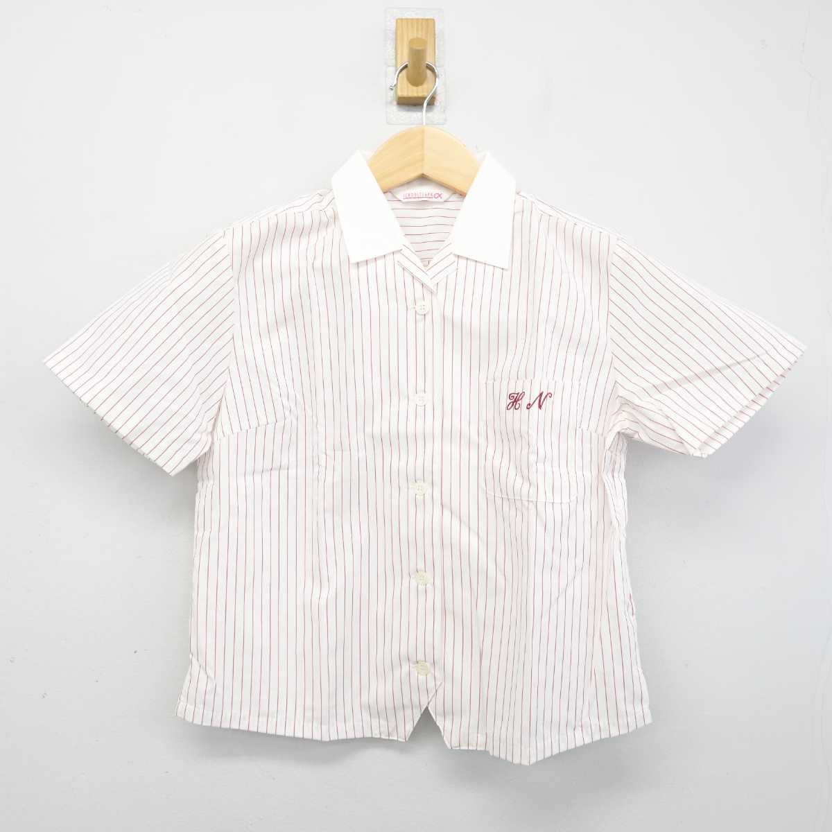 【中古】愛知県 半田農業高等学校 女子制服 1点 (シャツ) sf052680