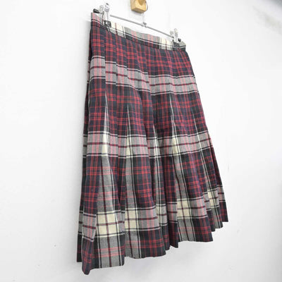 【中古】広島県 山陽女学園高等部 女子制服 1点 (スカート) sf052681