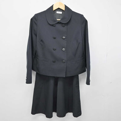 【中古】徳島県 富岡西高等学校 女子制服 2点 (ブレザー・スカート) sf052688