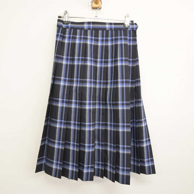 【中古】北海道 屯田中央中学校 女子制服 5点 (ブレザー・シャツ・スカート) sf052695