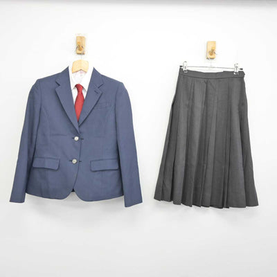 【中古】福岡県 福岡西陵高等学校 女子制服 5点 (ブレザー・シャツ・スカート) sf052704