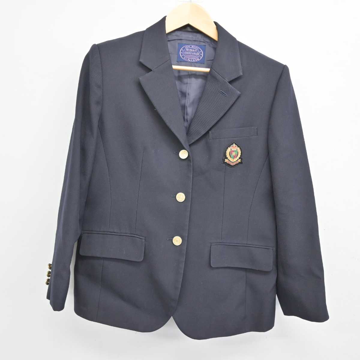 【中古】静岡県 飛龍高等学校 女子制服 3点 (ブレザー・スカート) sf052723