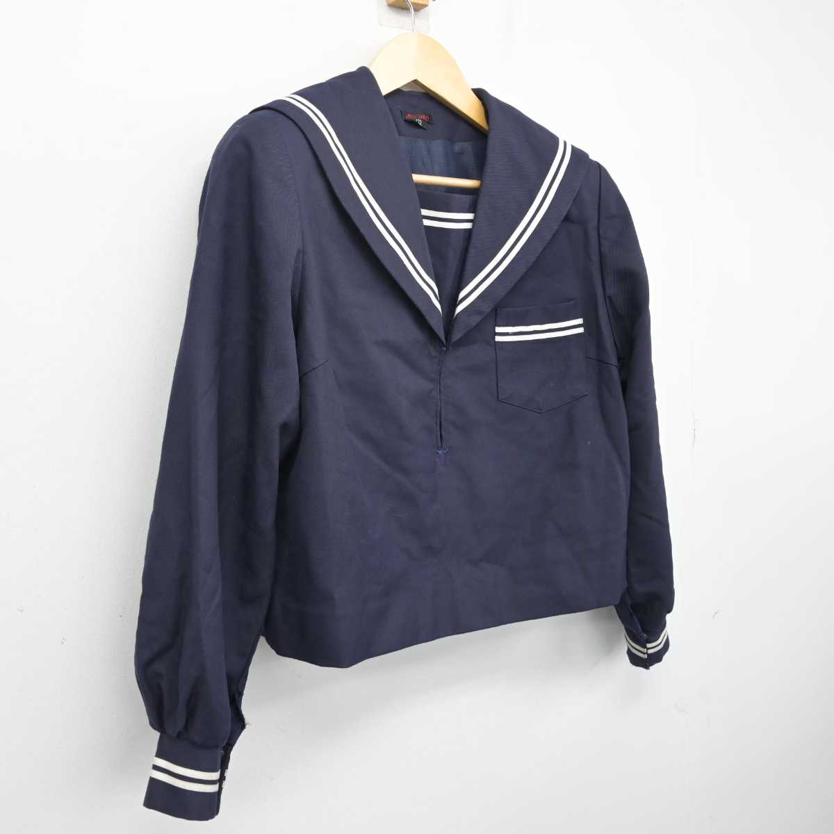 【中古】静岡県 富士宮市立北山中学校 女子制服 1点 (セーラー服) sf052724