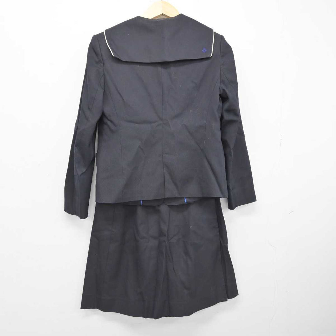 【中古】宮城県 水産高等学校 女子制服 4点 (ブレザー・ニット・シャツ・スカート) sf052750 | 中古制服通販パレイド