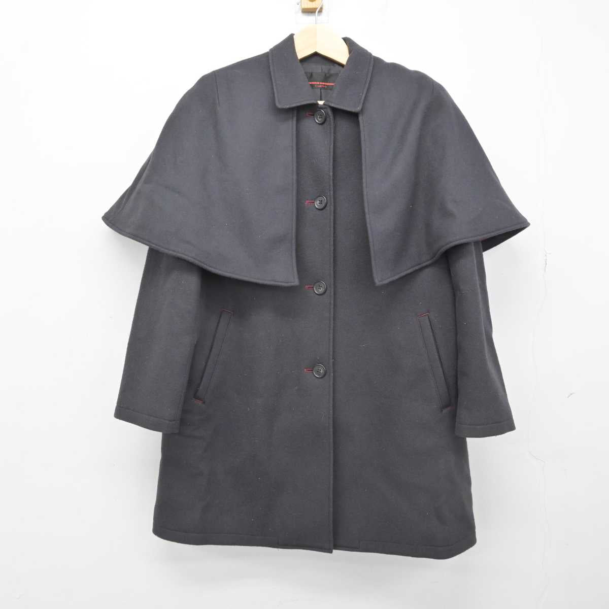 【中古】神奈川県 北鎌倉女子学園中学校・高等学校 女子制服 1点 (コート) sf052762